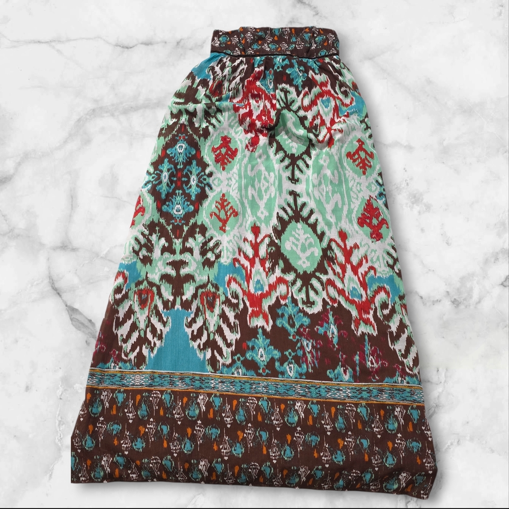 Charlotte Russe NWT Boho Maxi Dress Size Large (L) E40